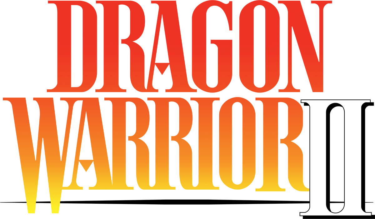 Dragon Warrior II logo for NES